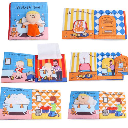 Baby Cloth Book Toys for Babies Kids Toddler 0 6 Months Sens