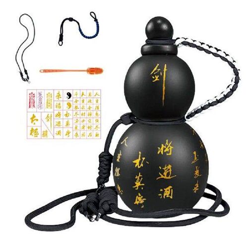 800ml Large Capacity Gourd Water Bottle Chinese