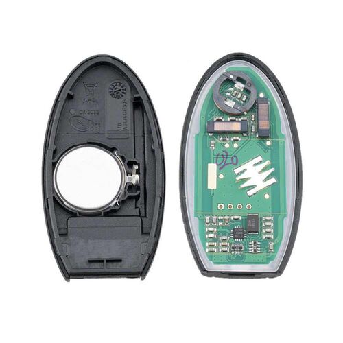 5 Button Smart Remote Car Key Fob 433Mhz ID47 Chip For Nissa