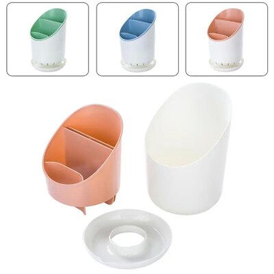 Cutlery Storage Holder Plastic Drainer Drain Containers Dryi