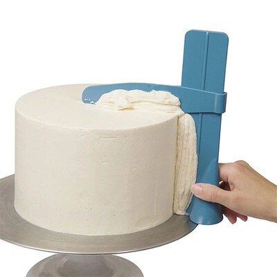 Cake Scraper Convenient Adjustable Fondant Spatulas Cake Edg
