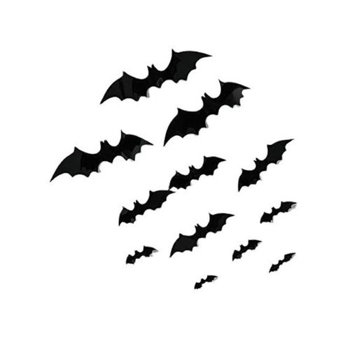 Halloween Black Bat 3d Halloween 12 56 60 Bats Wall decorati