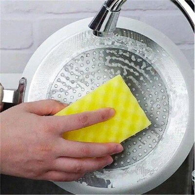 1Pcs Kitchen Cleaning Towel Dishwashing Sponge Kitchenware