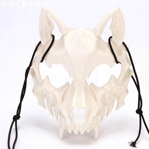 Halloween Half Face Mask Party Dress up Props万圣节半脸面具