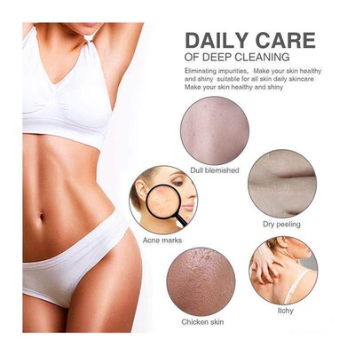 3Pcs African Bath Sponge Exfoliator African Net Sponges