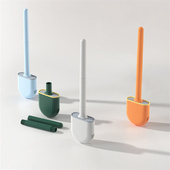 Toilet Brush Bathroom New Dead Silicone Corner Breathable
