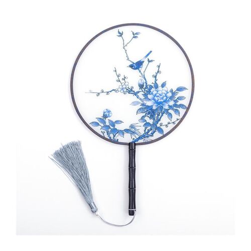 Women Fan Chinese gift craftwork girl fan Creative souvenir
