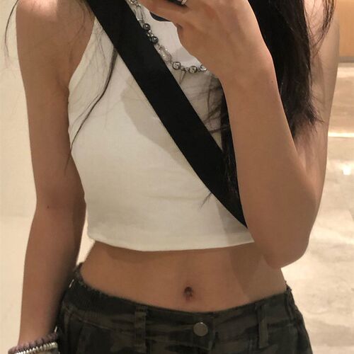 Double Row Beads Belly Waist Chains Bohemian Colorful Body C