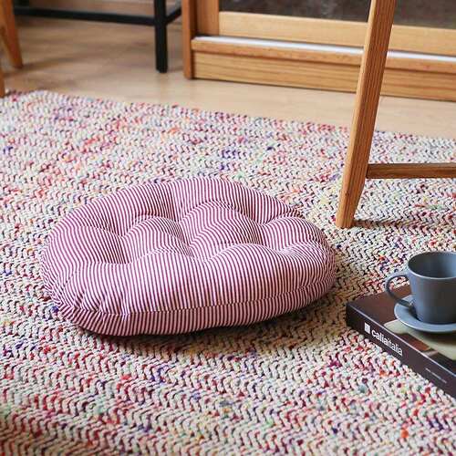 rice round cany chair cushion pad thickening students