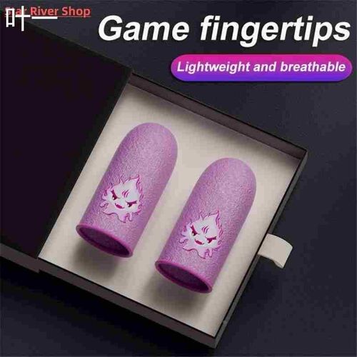 1pair Gaming Finger Sleeve Breathable Fingertips For PUBG Mo