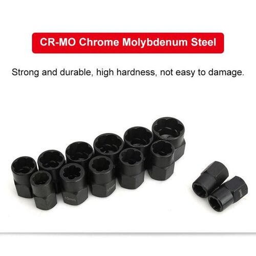 14Pcs Impact Damaged Bolt Nut Screw Remover Extractor Socket