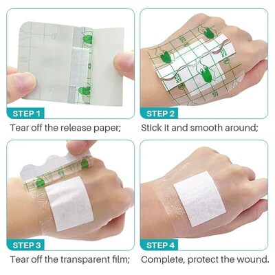 20pcs Professional Waterproof Band Aid Wound Bandage Sterile