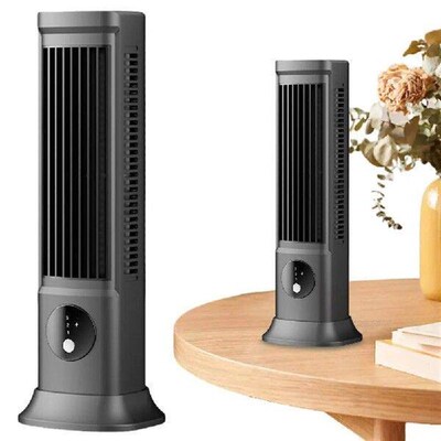 Portable Table Fan 3 Speeds Personal Fan USB Rechargeable