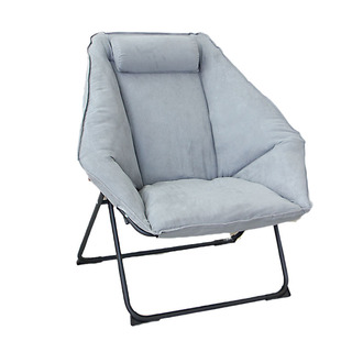 折叠椅子靠背懒人休闲沙发椅家用单人阳台卧室看书椅孕妇午睡躺椅