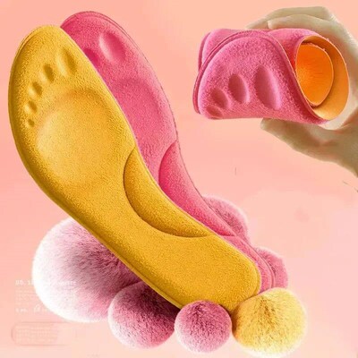 2Pairs Self Heating Insoles Thermostatic Thermal Insole Mass