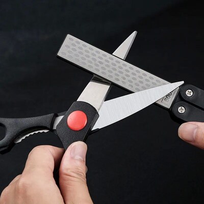 Double Sided Folded Pocket Sharpener Diamond Knife Sharpenin