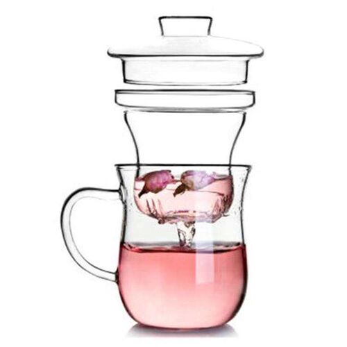 Pyrex 3-piece cup with filter inner liner net weight with ha
