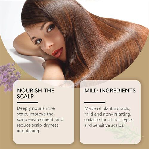 HOEGOA Scalp Roll-On Essence, gently nourishes and cares for