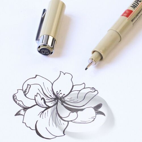 Pigma Micron Pen Set 003 005 01 02 03 04 05 08 1.0 2 3 BR fo