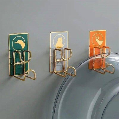 No-drilling Face Washer Rack Luxury Wall-mounted Acrylic