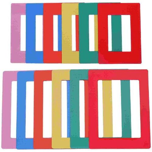 12 Pcs Large Magnetic Attraction Photo Frame Fridge Holders