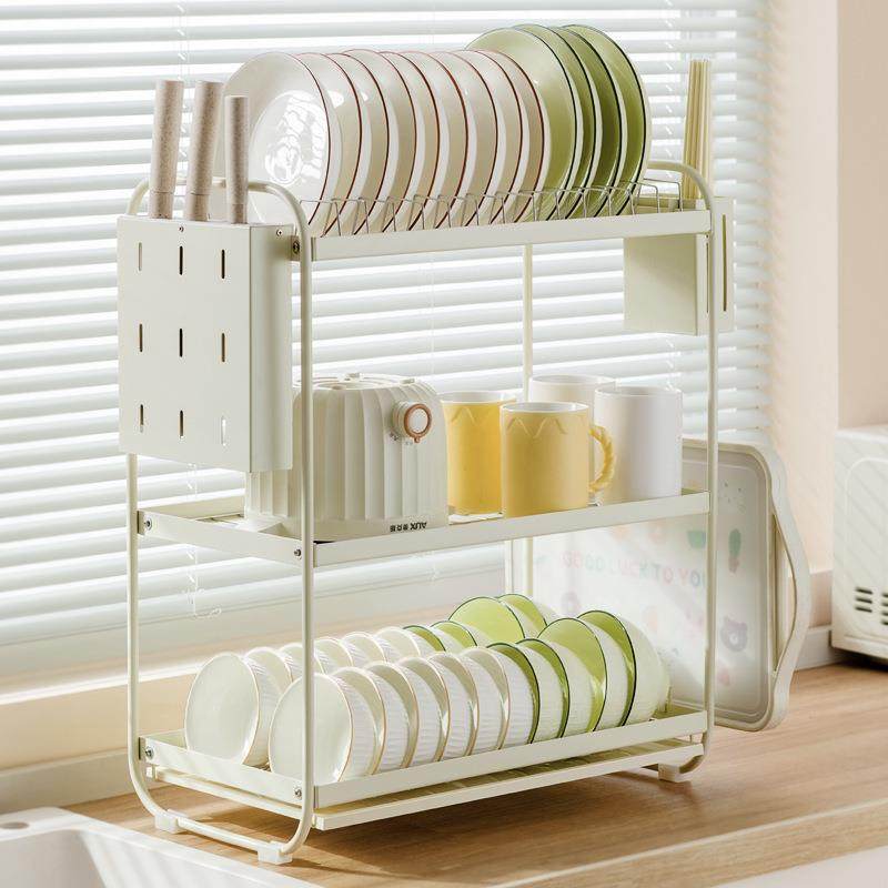 厨房碗碟置物架水槽碗筷碗盘收纳架家用台面多功能沥水架滤水碗架,鲜花速递/花卉仿真/绿植园艺,割草机/草坪机,淘宝优惠券,粉丝福利购,淘宝优惠卷