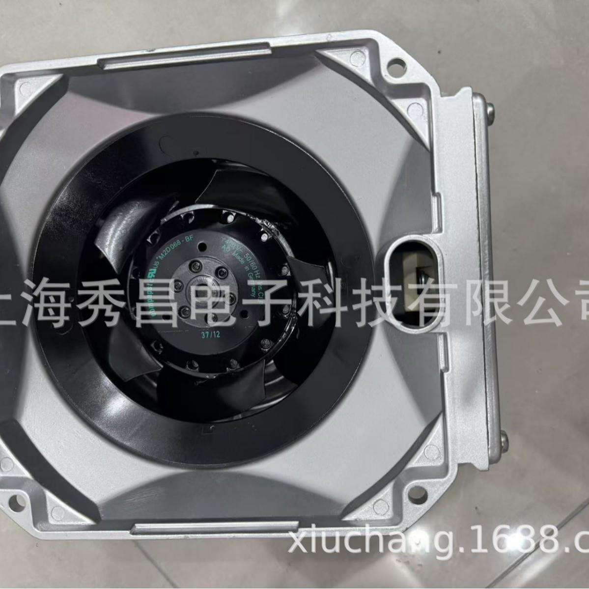 现货德国ebmpapst风机W2D160-EA22-17 400V 1PH7伺服主轴电机风扇