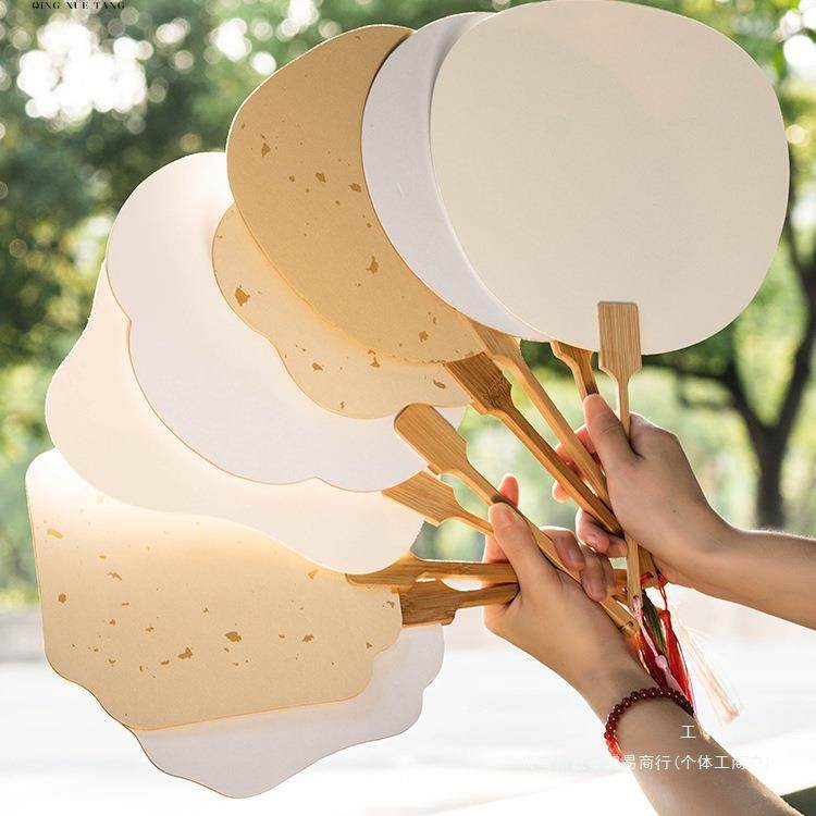 加厚宣纸团扇空白扇子漆扇半生熟扇面国画古风绘画扇子毛笔书法di,鲜花速递/花卉仿真/绿植园艺,割草机/草坪机,淘宝优惠券,粉丝福利购,淘宝优惠卷