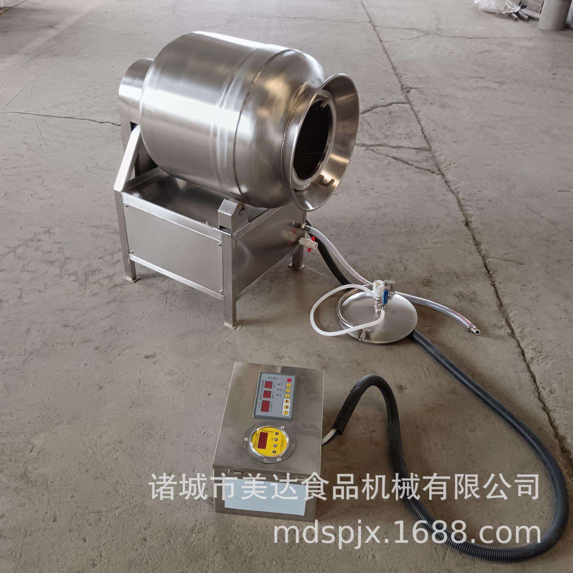 自动卤牛肉真空滚揉机不锈钢午餐肉肠类腌肉机鸡柳腌制滚揉设备