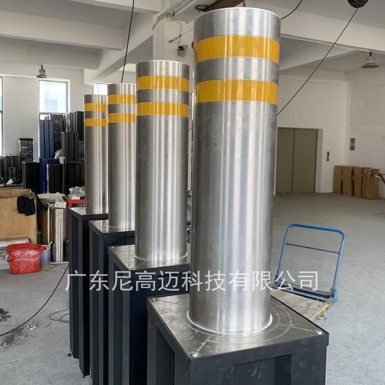 液压升降柱电动伸缩护柱学校防撞地桩挡车路障半自动手动升起路庄