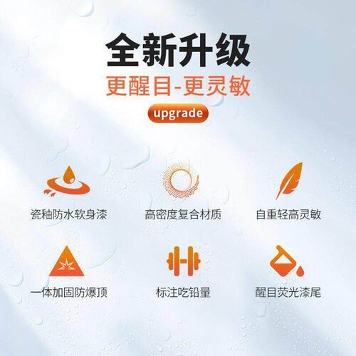 Wholesale shallow water float short float light mouth