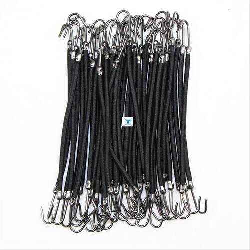 10pcs BPonytail Rubber Elastic Hook Hair Bands For Women