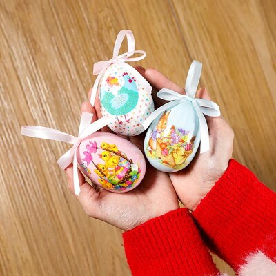 7cm Easter Decoration Egg Bunny Easter Decorations Egg Ornam