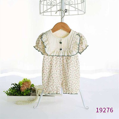 Tianjing Childrens Wear Summer New Baby Jumpsuit Small Flor