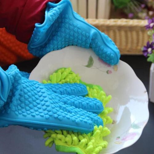 Heat Resistant Silicone Glove Multifunctional Kitchen Gloves