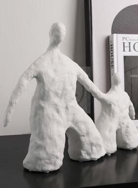 。Nordic figure sculpture decoration  study home decoration