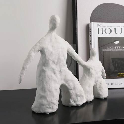 。Nordic figure sculpture decoration  study home decoration