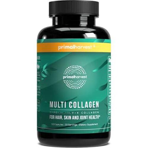 Primal Harvest Multi Collagen Pills for Women and Men (Ty