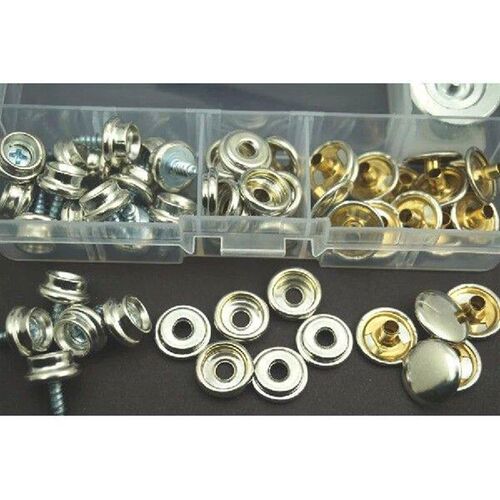 62pcs/lot Free Shipping Heavy Duty Tone Open Ring Snap