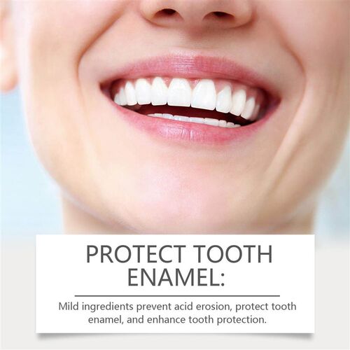 ORALHOE Purple Shiny Toothpaste - For Stain and Tobacco Stai