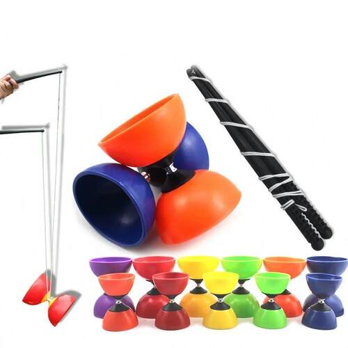 Sensory Training Equipment Leather Chinese Diabolo Bowl Shap