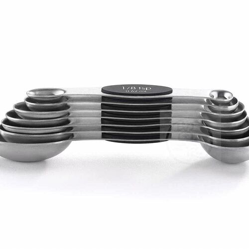 。Baking tools stainless steel double end measuring spoon 7-