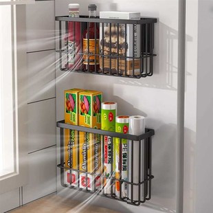 2个装 kitchen cabinet door storage box adhesive wall mounted