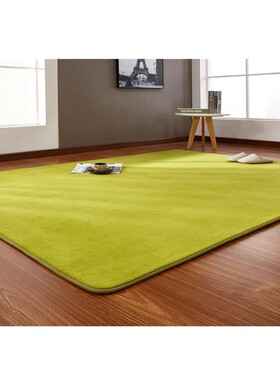 Velvet floor mat coffee table tatami bedside rug blanket