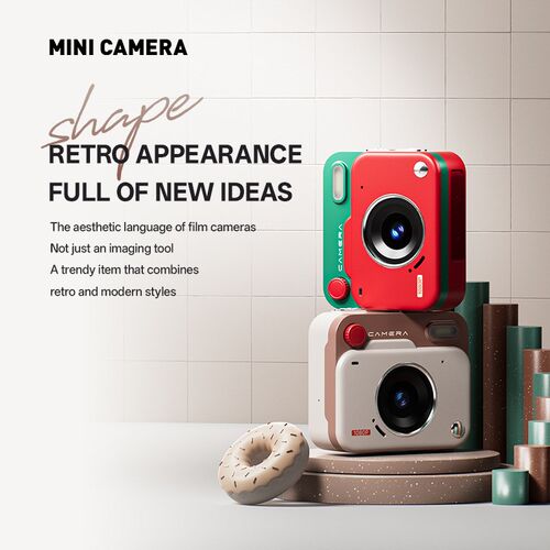 D Retro Mini Small Digital Camera Student Campus Camera Phot