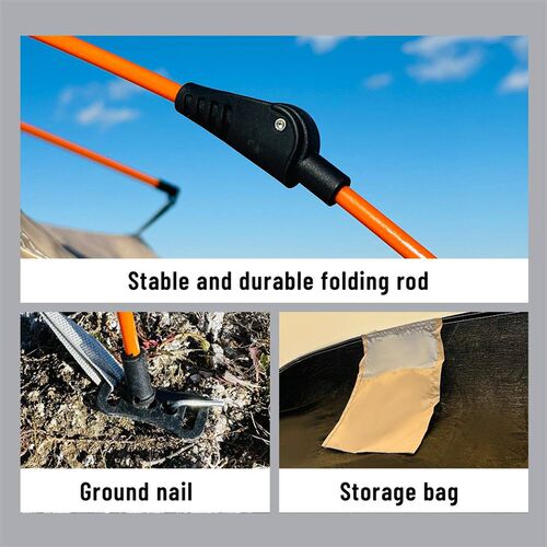 Outdoor Automatic Quick-opening Tent Automatic Rainproof Sun