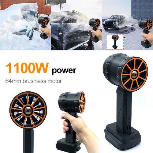 XL Turbo Jet Fan 2200g Thrust Dust Blower 64mm Brushless