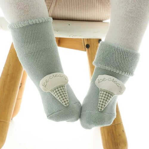 Autumn Winter Baby Girls Socks Newborn Cartoon Animal Baby S
