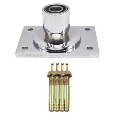 Pole Dance Fixed Flange Plate Easy to Install with