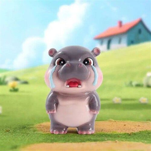 Hippo Statue Decor Emotional Support Hippo Statue Different